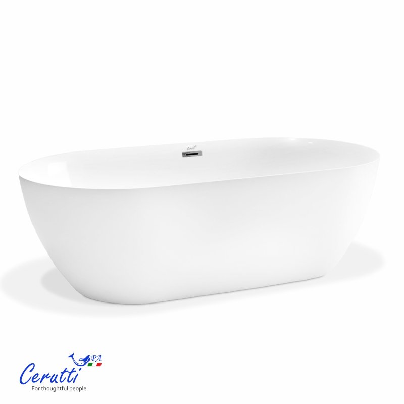 Ванна акриловая Cerutti Skye170 CT10513 (170x75)